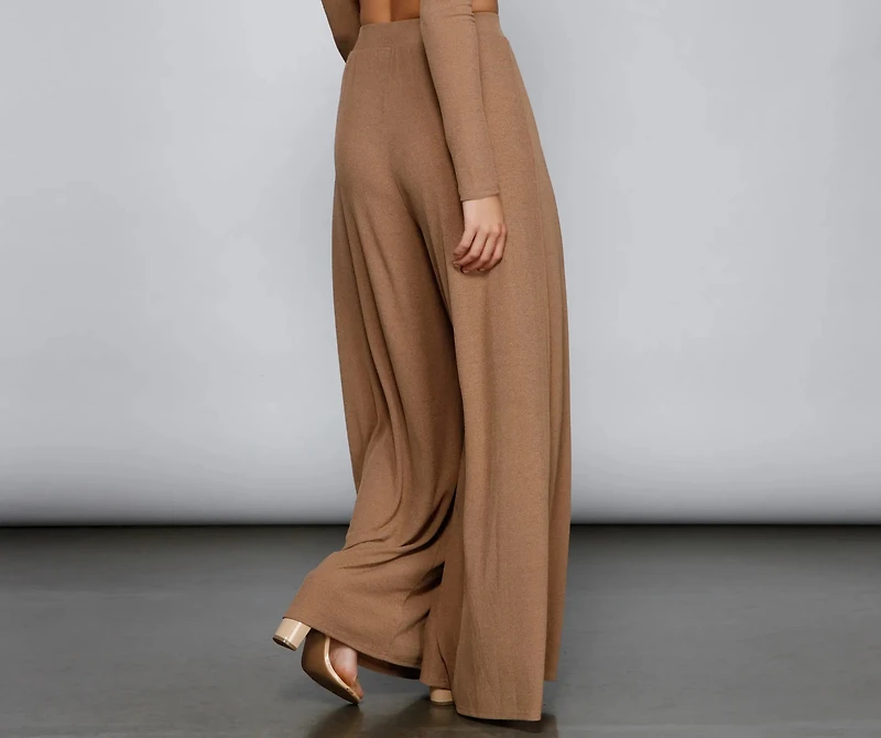 Make It Bold High Waist Palazzo Pants
