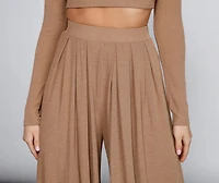 Make It Bold High Waist Palazzo Pants