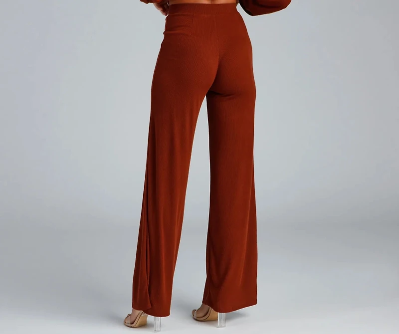 Tied Together Wide Leg Pants