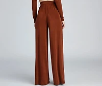 Stylish And Chic Slinky Knit Pants