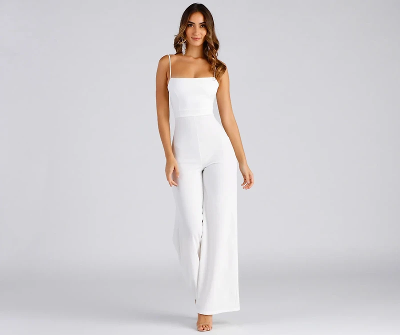 Sleek And Stylish Crepe Jumpsuit