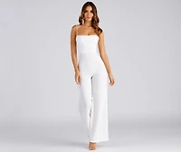 Sleek And Stylish Crepe Jumpsuit