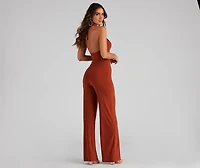 Sleek And Sultry Halter Jumpsuit