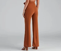 Sealed With Style Tie-Waist Pants