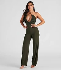 Feeling Flawless Halter Jumpsuit