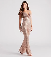 Scene Stealer Sequin Halter Jumpsuit