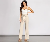 Sealed With Style Tie-Waist Pants