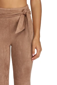 Stylin' Skinny Suede Pants