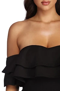 Ready To Party Ruffle Jumpsuit