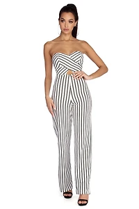 Stripe It Right Jumpsuit