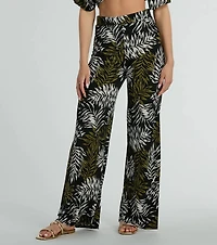 Living The Palms Wide Leg Palazzo Pants