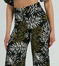 Living The Palms Wide Leg Palazzo Pants