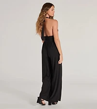 Raise The Bar Wide-Leg Jumpsuit