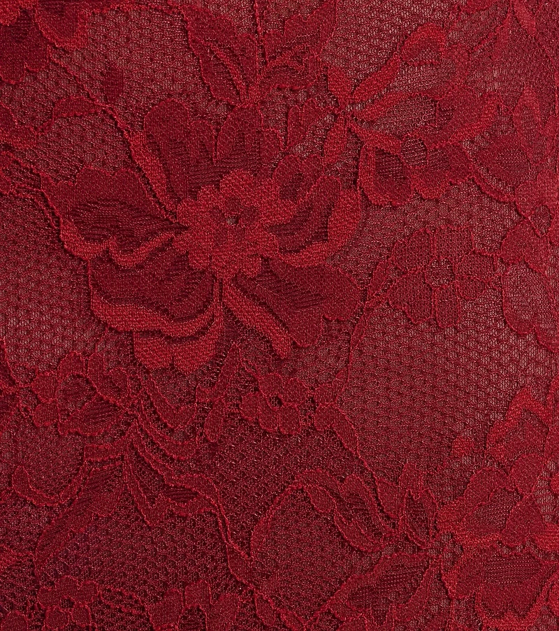 Delicate Flair Floral Lace Flared Pants