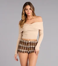 Preppy Play Plaid Bloomer Shorts