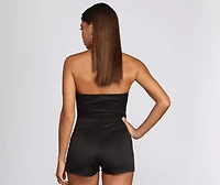 Classic Tie Front Romper