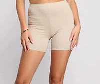 Feeling Basic Biker Shorts