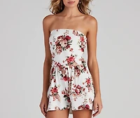 Blossom Beauty Floral Romper