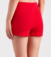 So Elevated Side Slit Skort
