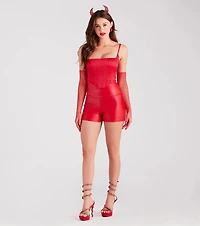 High Waist Faux Leather Hot Shorts