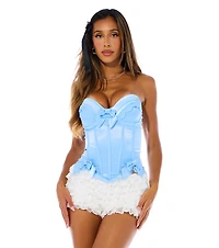 Chic Fairytale Tiered Lace Hot Shorts