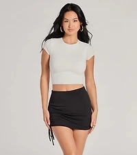 Keep It Stylish High-Rise Mini Skort
