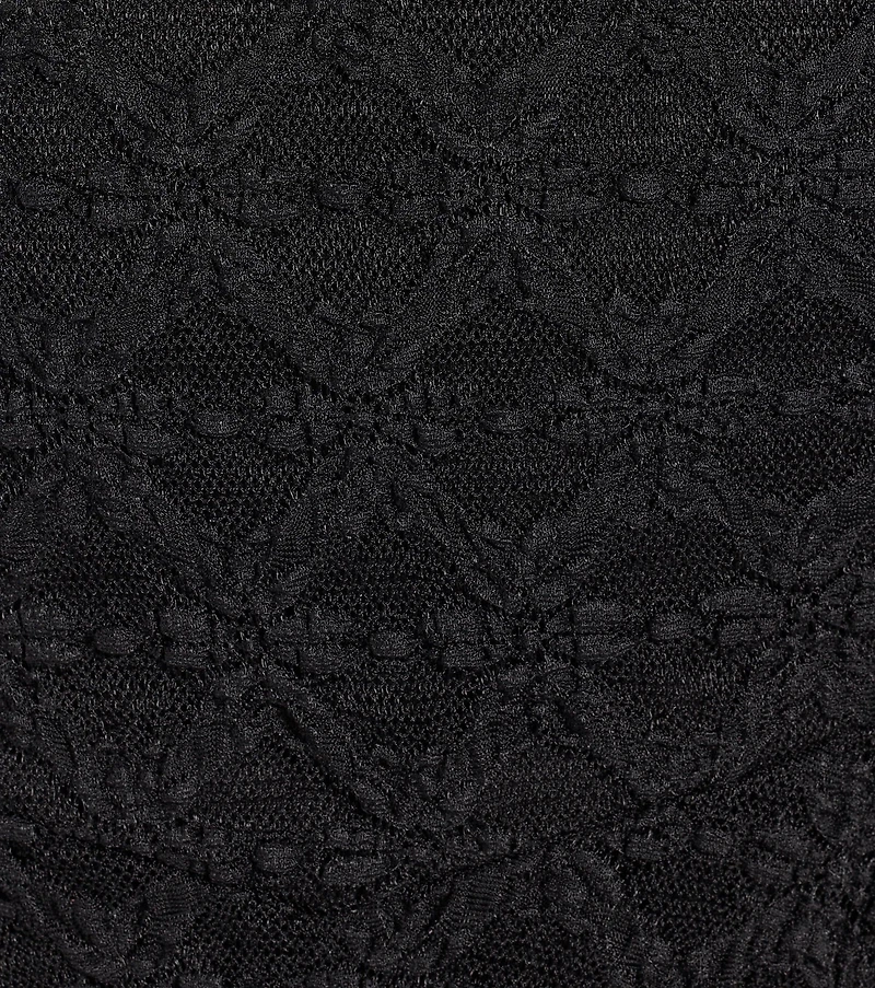 Feel The Romance Long Sleeve Lace Skater Romper