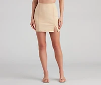 Forever Trendy Denim Mini Skirt