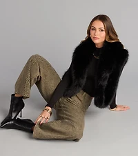 Wild Streak Snake Print Denim Jeans