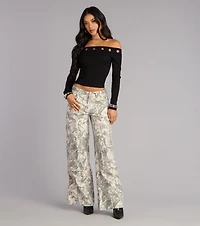 Cool Girl Terrain Camouflage Cargo Pants