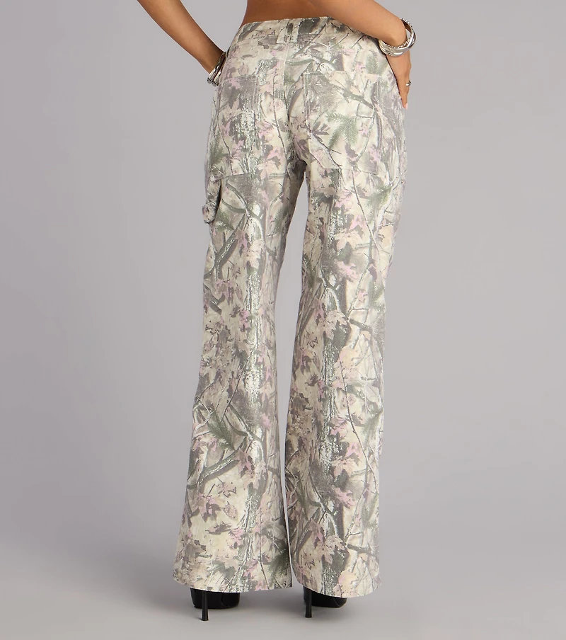 Cool Girl Terrain Camouflage Cargo Pants