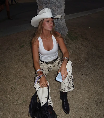 Spotted Muse Leopard Wide-Leg Jeans