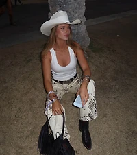 Spotted Muse Leopard Wide-Leg Jeans