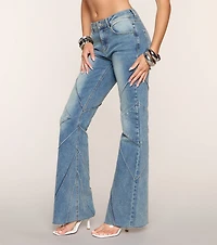 Level Up Mid-Rise Flare Jeans