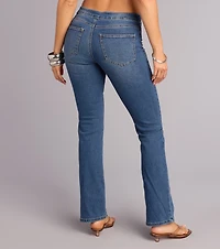 Off Duty Attitude Bootcut Denim Jeans