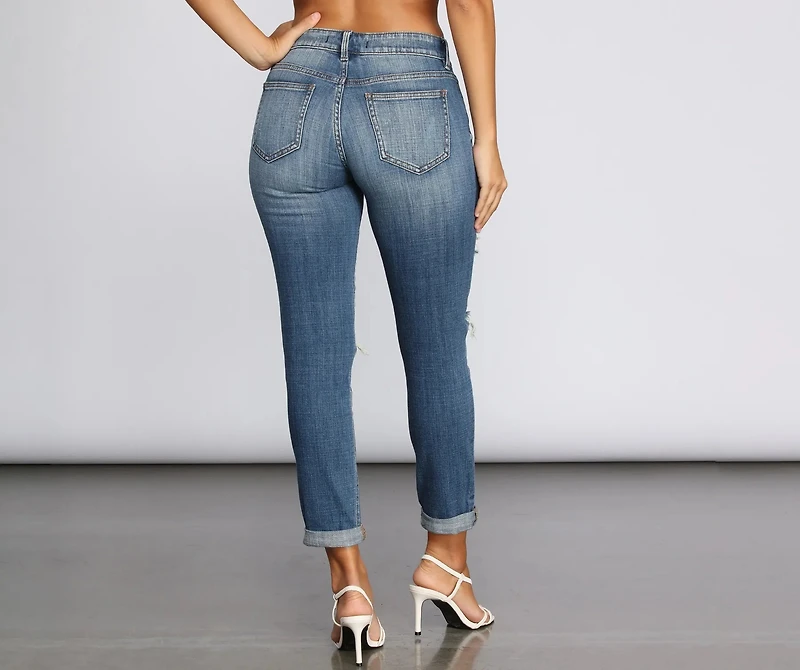 Mia Relaxed Fit Skinny Jeans