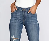 Clara High Waist Cropped Jeans