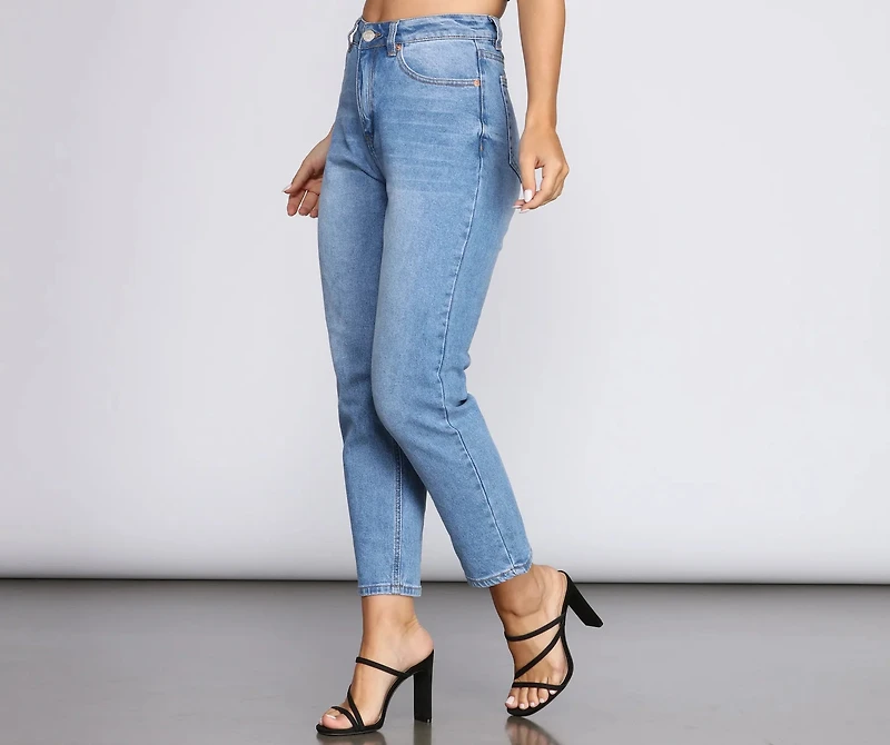 High Rise Classic Boyfriend Jeans