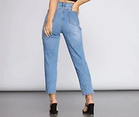 High Rise Classic Boyfriend Jeans