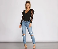Pushing The Limits Distressed Jeans
