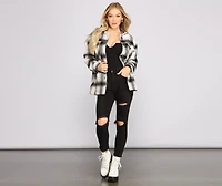 Bella High Rise Destructed Skinny Jeans
