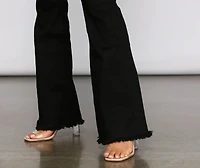 Walk It Out Style High-Rise Flared Jeans