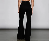 Bring The Flare Cutout Jeans