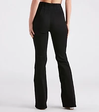 Bri High-Rise Button-Up Flare Jeans by Windsor Denim