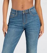 So Far Good High-Rise Bootcut Denim Jeans