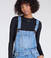 Casual Aesthetic Baggy Denim Overalls