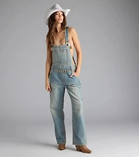 Casual Babe Tinted Denim Overalls