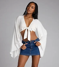 Mini Mood Activated Denim Skort