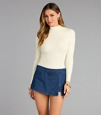 Everyday Favorite Denim Mini Skort