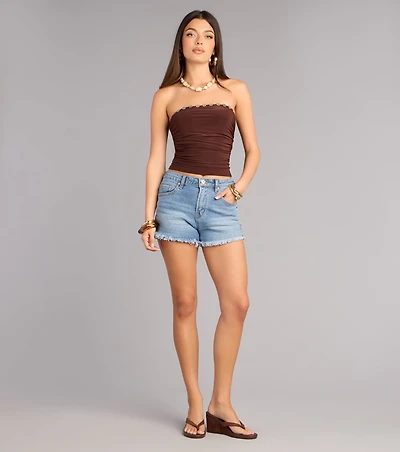 Laidback Classic Denim Shorts